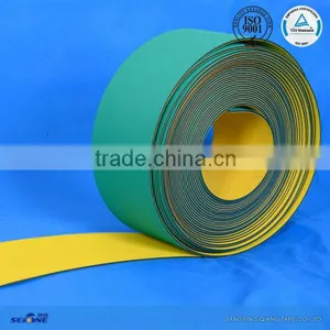 2.5MM Yellow/green Rubber Flat Transmission Belt High Energy Saving and Antistatic Blet thumbnail-5