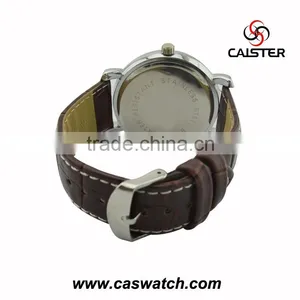 Fashionable Watch With Two Eyes Calendar Wrist Watch for Men thumbnail-5