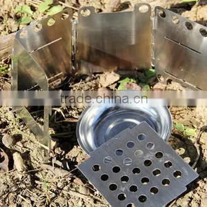 2015 New Arrived Pocket Stainless Steel Wood Camping Stove thumbnail-6