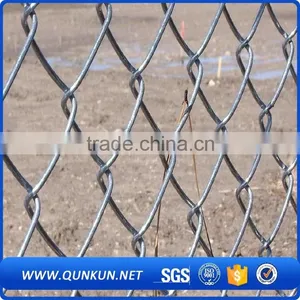 Galvanized Steel Woven Chain Link Fence / Chain Link Fence Rolls thumbnail-5