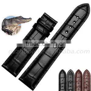 Customized Alligator Leather Watch Band 18*16|19*18|20*18|22*20mm Alligator Leather Watch Strap thumbnail-1