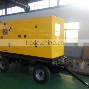 100kva Trailer Generator Set Stamfrod Alternator With Cummins Engine thumbnail-1
