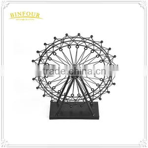 Ferris Wheel Shape Metal Crafts for Christmas Decoration thumbnail-3