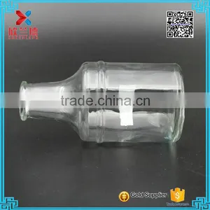 Wholesale 200ml Decorative Round Glass Wine Bottle thumbnail-2