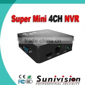 Spuer Mini 4CH NVR, Recording Solution 4X1080P, Support P2p, VGA and HDMI Output thumbnail-1