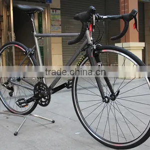 High Quality 700c Adult Aluminum Alloy Road Bike / 18 Speed Bicycle thumbnail-2