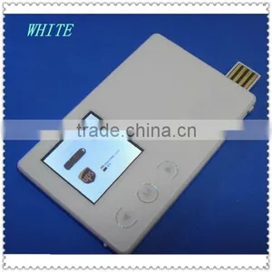 1.5'' Black/white Credit Card Mini Digital Photo Frame thumbnail-1