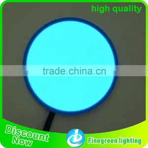 White Round el Backlight thumbnail-2