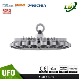 5 Years Warranty Promotion Price 2016 CE Rohs Approved Meanwell Driver Wireless & Motion Control 150W UFO LED High Bay Light thumbnail-3