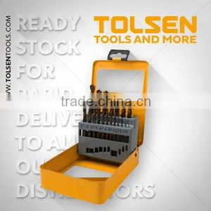 19PCS HSS TWIST DRILL BITS SET thumbnail-1