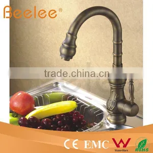 Single Handle Bronze Kitchen Faucet Mixer For Hot/Cold thumbnail-1