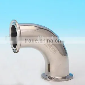 Stainless Steel Sanitary Pipe Fittings& Clamp Elbow thumbnail-3