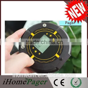 Extra-Long Range Smart Stack Coaster Pager/Wireless Slim Coaster Queue Calling Equipment thumbnail-6
