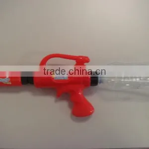 Plastic Water Gun Toys With Beverage Bottle thumbnail-1