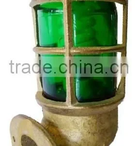 Marine Brass Outdoor Ceiling Wall Light thumbnail-4