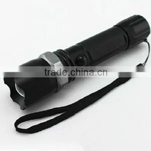 Three-speed Police Zoom Rechargeable LED Flashlight thumbnail-2