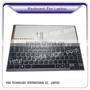 100% Brand New Laptop Keyboard for Toshiba U940 With Backlist Spanish Layout thumbnail-2
