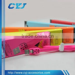 Flat Ultra Thin Usb Cable Fast Sync and Charging thumbnail-5