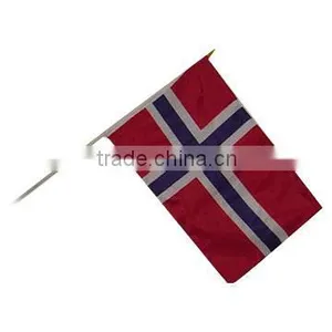 Norway Hand Shaking Flag thumbnail-1
