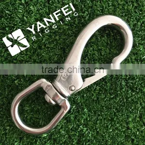 Stainless Steel-AISI304/316 Snap Hook With Swivel Eye thumbnail-1