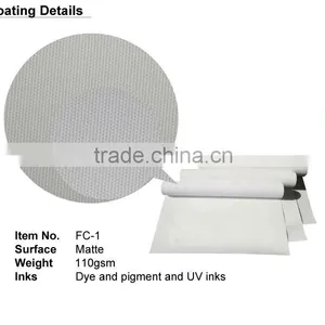 Wide Format Roll Inkjet Polyester Canvas China Art Supplies thumbnail-1