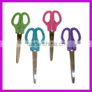 2016 OEM New Product Bling Rhinestone Scissors for Students China Supplier BY 1887 thumbnail-1
