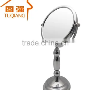 Small Round Desktop Standing Cosmetic Mirror thumbnail-5