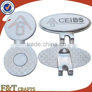 High Quality Bulk Golf Hat Clip/magnetic Golf Ball Marker Hat Clip/golf Divot Repair Tool thumbnail-1