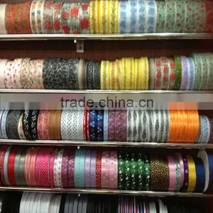 Printed Taffeta Dots Organza Ribbon thumbnail-1