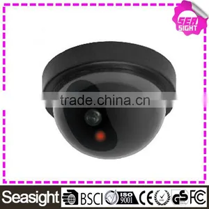 Dummy Security Camera Indoor Outdoor Realistic Looking Dome Fake CCTV Security Camera Quality Choice thumbnail-1