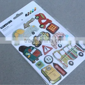 Newest 3D Epoxy Double Layered Label Sticker thumbnail-1