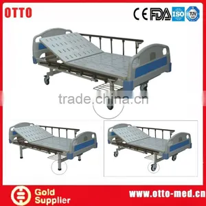 One Crank Manual Used Hospital Bed thumbnail-1