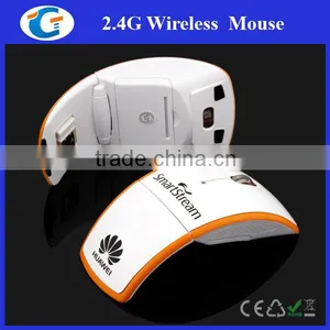 2.4Ghz Foldable ABS CE PC Mouse Computer Cordless thumbnail-6