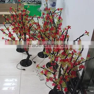Multi-color 24V IP65 Led Cherry Blossom Tree With AC Transformer thumbnail-2