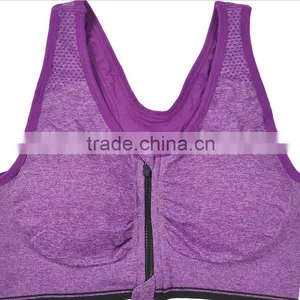 Ladies Seamless Sports Bra thumbnail-5
