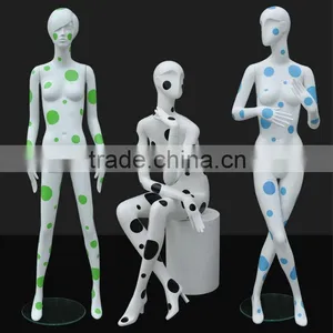 Hot Selling Attractive Fiberglass Female Mannequin/dummy/model thumbnail-1