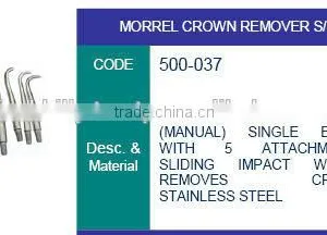 Morrel Crown Remover Singlr Ended , Dental Instruments, Dental Lab Instruments thumbnail-1