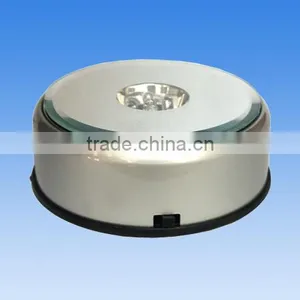 Wholesale 3d Laser Engraved Block Crystal LED Light Base For Crystal Wedding Decoration thumbnail-3