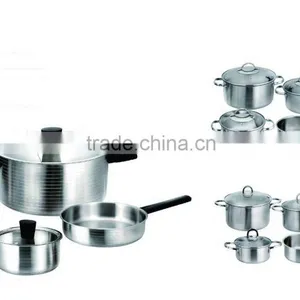 Stainless Steel Kitchen Pot and Pan Sets thumbnail-3