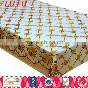 Wholesale Gold PVC Tablecloth thumbnail-1