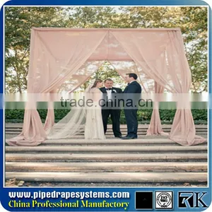 Adjutable Aluminum Pipe and Drape for Beautiful Wedding Decoration thumbnail-2