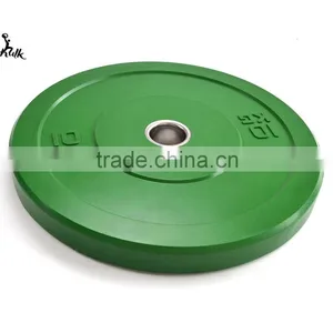 Colored Rubber Bumper Plate Weightlifting Plate thumbnail-1