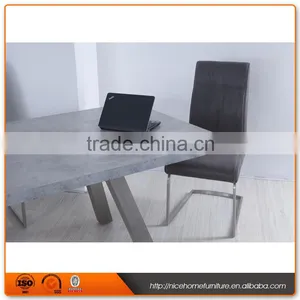 Modern Stainless Steel Table Leg thumbnail-3