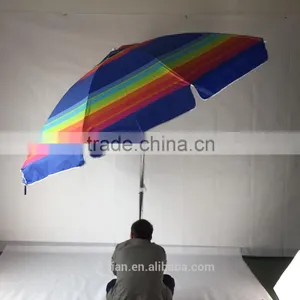 120cm*10K Radius Hot Sale Beach Umbrella,Oxford Cloth Sun Umbrella thumbnail-5