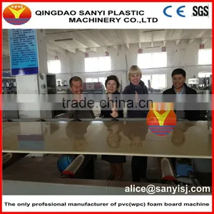 Pvc Foaming Board Production Line/Pvc Foaming Sheet Making Machine thumbnail-1