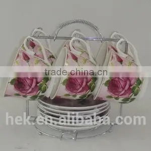 Bone China Coffee Tea Cup and Saucer Stands thumbnail-6