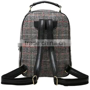 Hot Sale High Quality Coffee Vintage Travel Canvas Backpack thumbnail-3