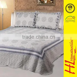 NBHS Free Sample Available Neat Colorful Printed Bedspread thumbnail-1