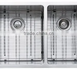Undermount 60/40 Double Bowl 304 Stainless Steel Kitchen Sinks Wholesale thumbnail-2