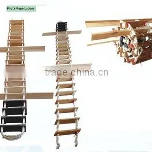 Wooden Marine Ladder Pilot's Ladder thumbnail-1
